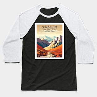 GUADALUPE NATIONAL PARK Art Baseball T-Shirt